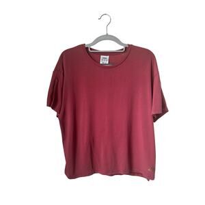 Adidas Baggy Pink Workout Tee - XS